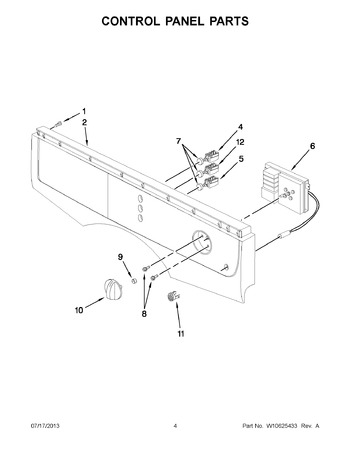 Diagram for WED7500VW1