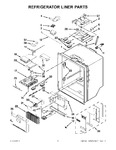 Diagram for 03 - Refrigerator Liner Parts