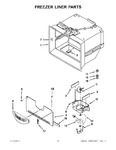 Diagram for 02 - Freezer Liner Parts