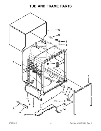 Diagram for WDF510PAYDA