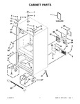 Diagram for 01 - Cabinet Parts