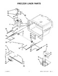 Diagram for 06 - Freezer Liner Parts