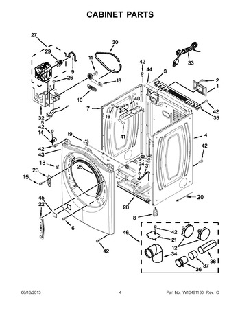 Diagram for WGD95HEXW2