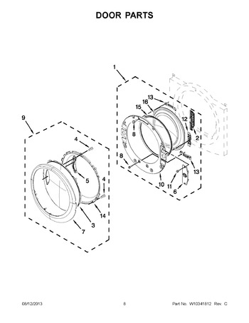 Diagram for WGD95HEXW0