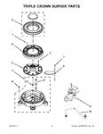 Diagram for 08 - Triple Crown Burner Parts