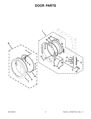 Diagram for WGD95HEXW2