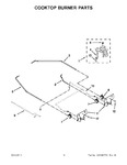 Diagram for 07 - Cooktop Burner Parts