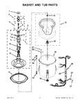 Diagram for 04 - Basket And Tub Parts