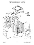 Diagram for 02 - Top And Cabinet Parts