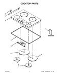 Diagram for 02 - Cooktop Parts