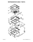 Diagram for 04 - Refrigerator Shelf Parts