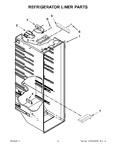 Diagram for 03 - Refrigerator Liner Parts