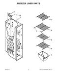 Diagram for 05 - Freezer Liner Parts