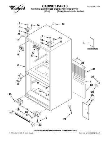 Diagram for GX2SHBXVY03