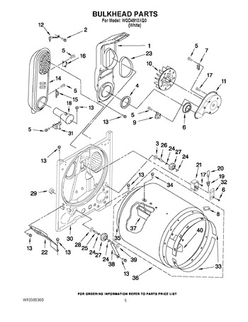 Diagram for WGD4910XQ0