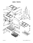 Diagram for 08 - Shelf Parts