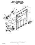 Diagram for 03 - Inner Door Parts