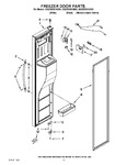 Diagram for 08 - Freezer Door Parts