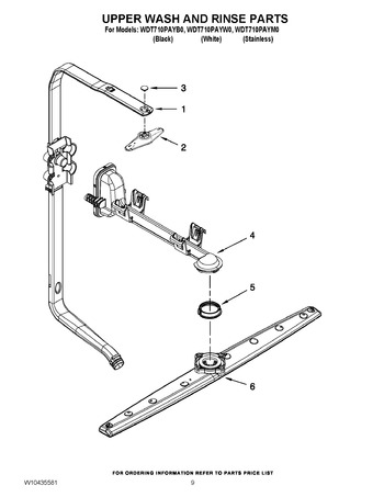 Diagram for WDT710PAYW0