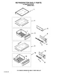 Diagram for 07 - Refrigerator Shelf Parts