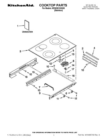 Diagram for KESK901SSS08