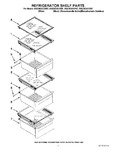 Diagram for 03 - Refrigerator Shelf Parts