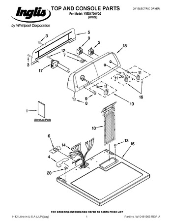 Diagram for YIED4700YQ0