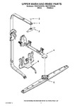 Diagram for 07 - Upper Wash And Rinse Parts