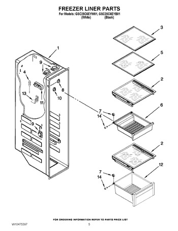 Diagram for GSC25C6EYB01