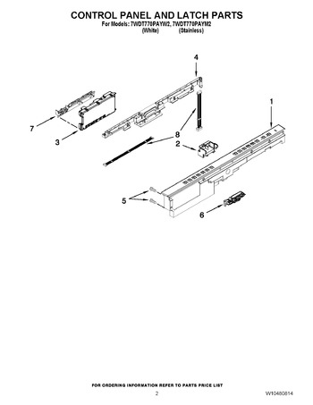 Diagram for 7WDT770PAYW2