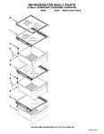 Diagram for 03 - Refrigerator Shelf Parts