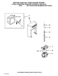 Diagram for 05 - Motor And Ice Container Parts