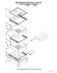 Diagram for 03 - Refrigerator Shelf Parts