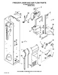 Diagram for 08 - Freezer Liner And Air Flow Parts