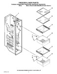 Diagram for 04 - Freezer Liner Parts