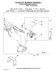 Diagram for 04 - W10307147 Burner Assembly