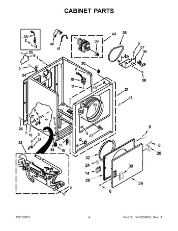 Diagram for WGD4890BW0