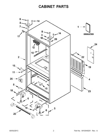 Diagram for WRF532SNBB00