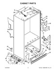 Diagram for 02 - Cabinet Parts