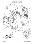 Diagram for 02 - Cabinet Parts