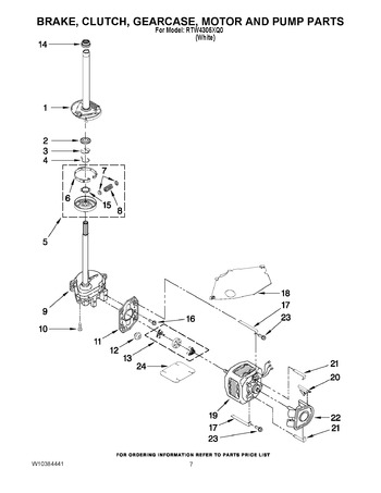 Diagram for RTW4305XQ0