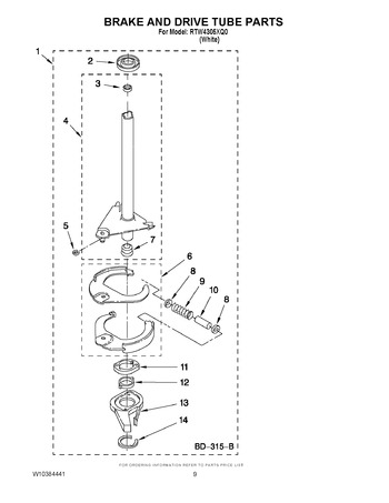 Diagram for RTW4305XQ0