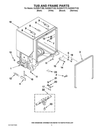 Diagram for GU2300XTVQ2