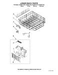 Diagram for 10 - Lower Rack Parts