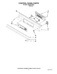 Diagram for 05 - Control Panel Parts