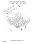 Diagram for 09 - Upper Rack And Track Parts