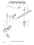 Diagram for 07 - Upper Wash And Rinse Parts