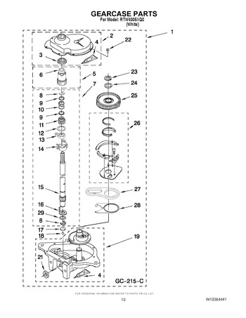 Diagram for RTW4305XQ0