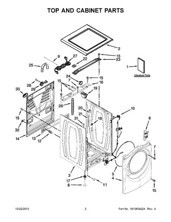 Diagram for WFW70HEBW2