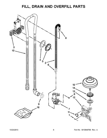 Diagram for WDF775SAYW3